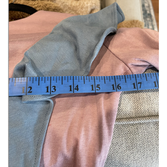 Vintage Homemade Funky Pink Red‎ Blue Ruffle Costume with Belt Boho Small - Picture 8 of 10